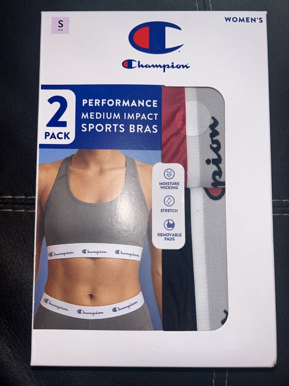 Champion Women's 2-Pack Sports Bras